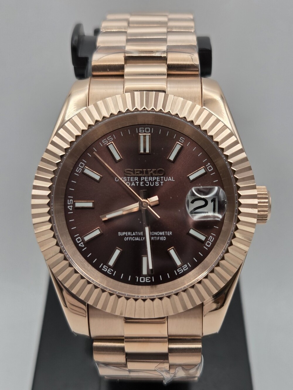 New 39mm Seiko Mod  Automatic Watch